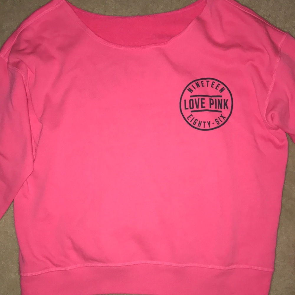 Pink sweatshirt